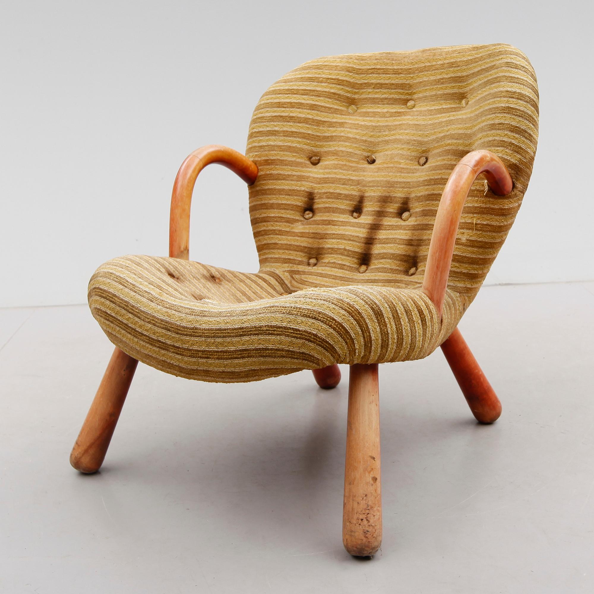 FÅTÖLJ, tillskriven Philip Arctander, sannolikt för Vik & Blindheim, Norge 1950-tal.