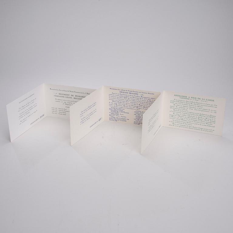 FIGURINER, 3 st, porslin, Les Collections Van Gerdinge, Frankrike, 1900-tal.