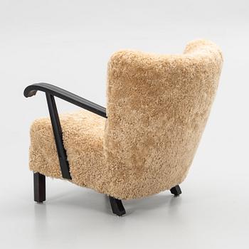 Armchair, Danish cabinetmaker, 1940s.