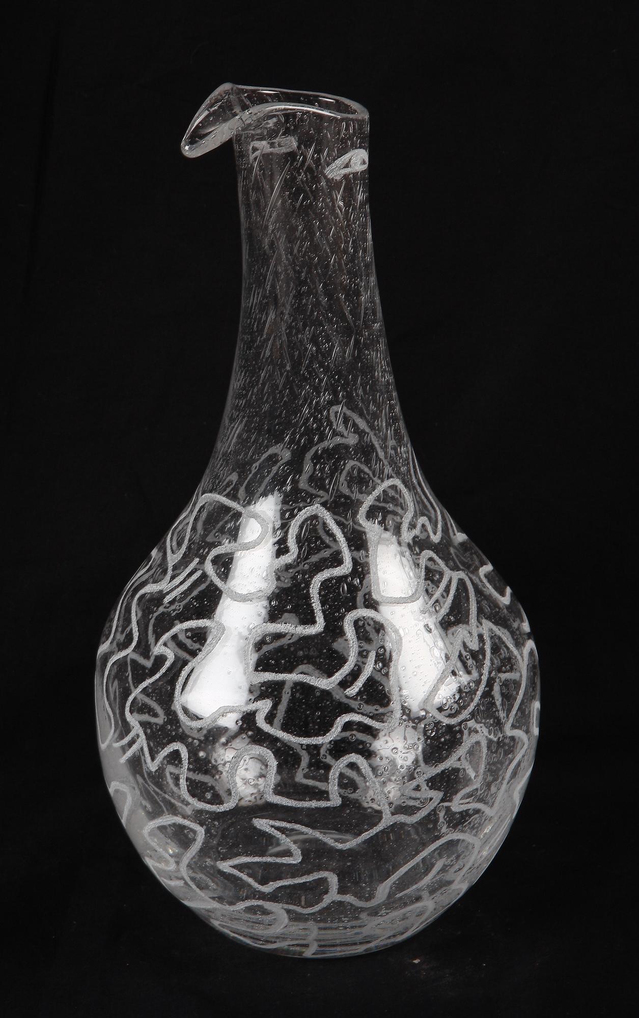 KARAFF, glas, Ulrica Hydman-Vallien, Kosta Boda.