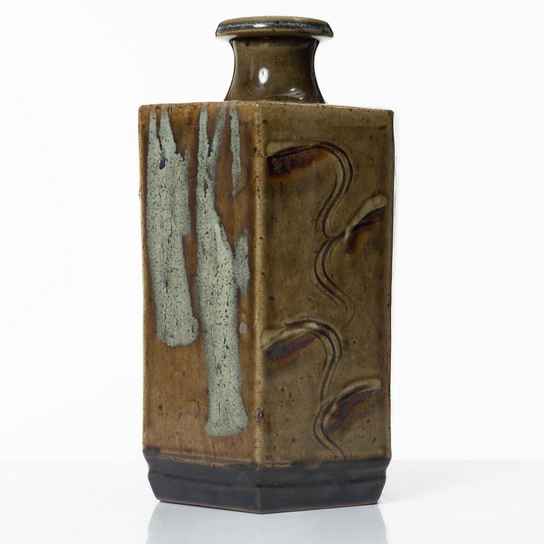 Totaro Sakuma, tillskriven, vas, Mashiko, Japan, 1900-tal.