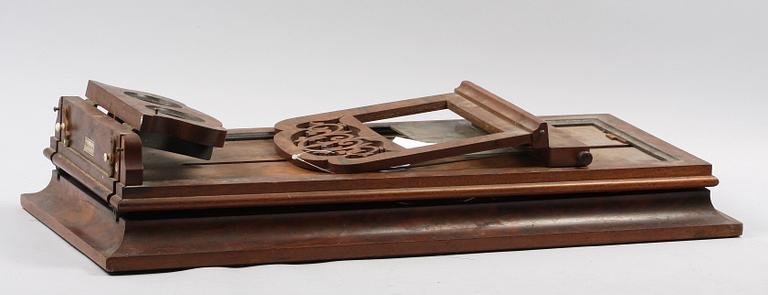 GRAPHOSCOPE, trä, 1800-talets andra hälft.