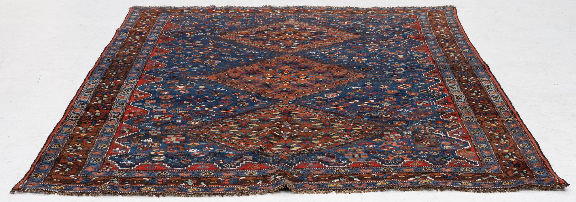 Matta, antik Khamseh, ca 200 x 152 cm.