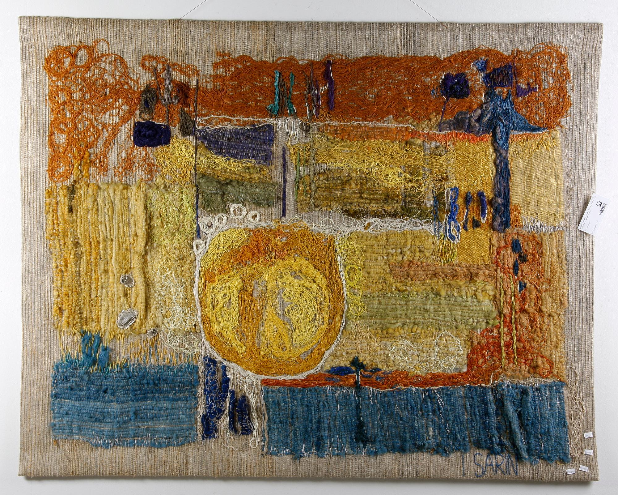 VÄVNAD, Inger Sarin, sign, 1900-talet senare del.