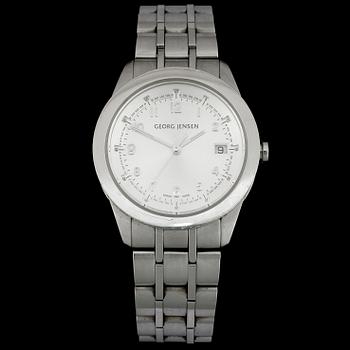 ARMBANDSUR, unisex, Georg Jensen, Vice 388, formgiven av Barth Nussbaumer.
