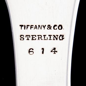 FÖRSTORINGSGLAS / BREVKNIV, silver. Tiffany & Co.