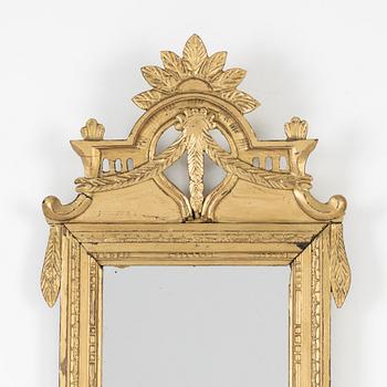 Spegel, gustaviansk stil, sent 1800-tal.