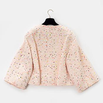 Chanel, a cotton bouclé jacket, size 34.