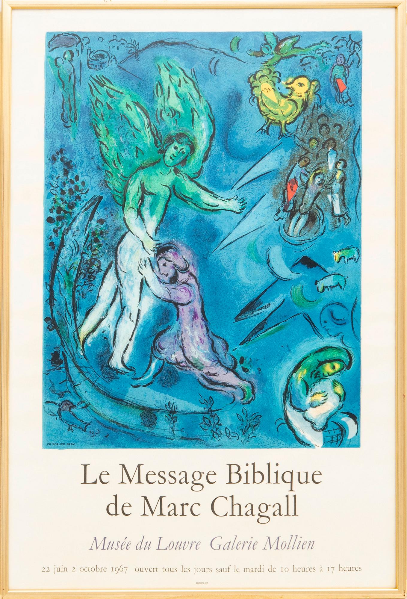 Marc Chagall, after poster.