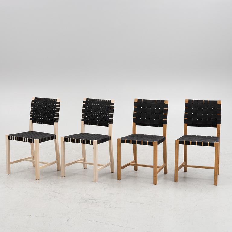 Kerstin Olby, two pairs of "Lin" chairs, Trätina and Olby Design, Sweden.