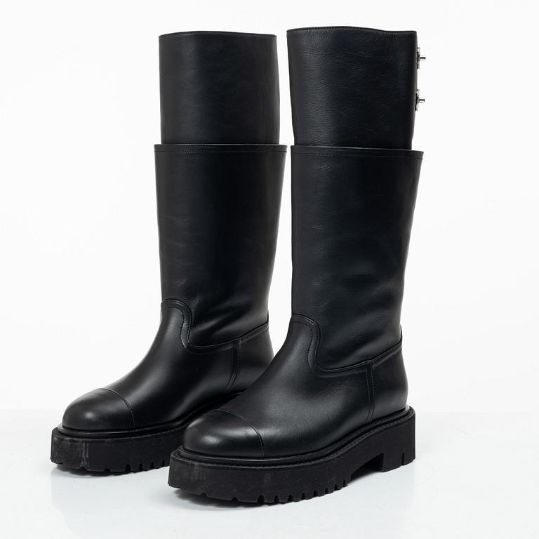 Chanel, Boots, storlek 36 1/2 C.