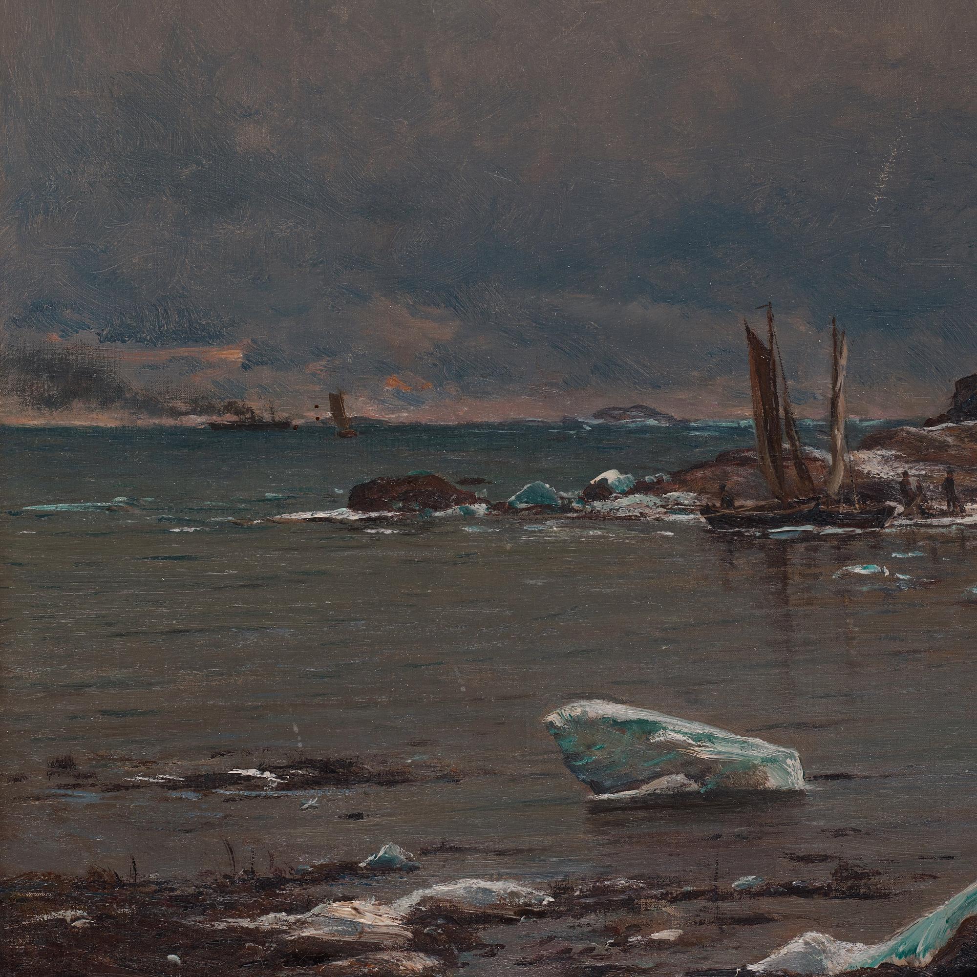 Berndt Lindholm, "Jour d'hiver aux environs de Gothemburg" (Vinterdag i Göteborgstrakten).