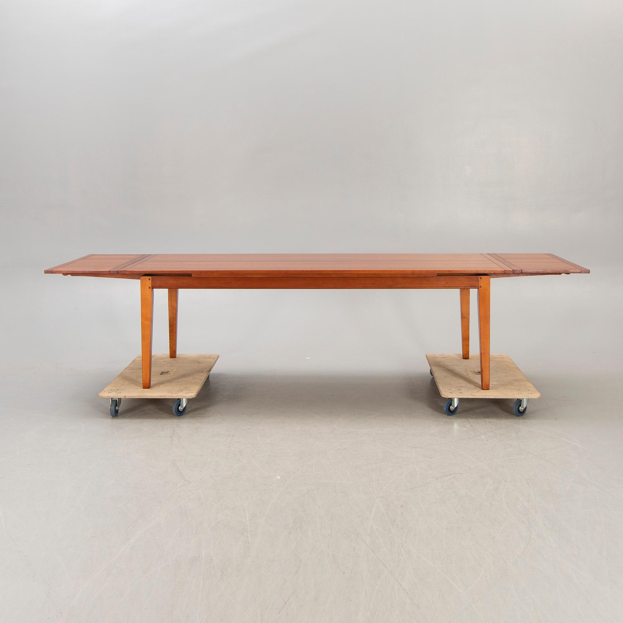 A Tornbo möbler dining table.