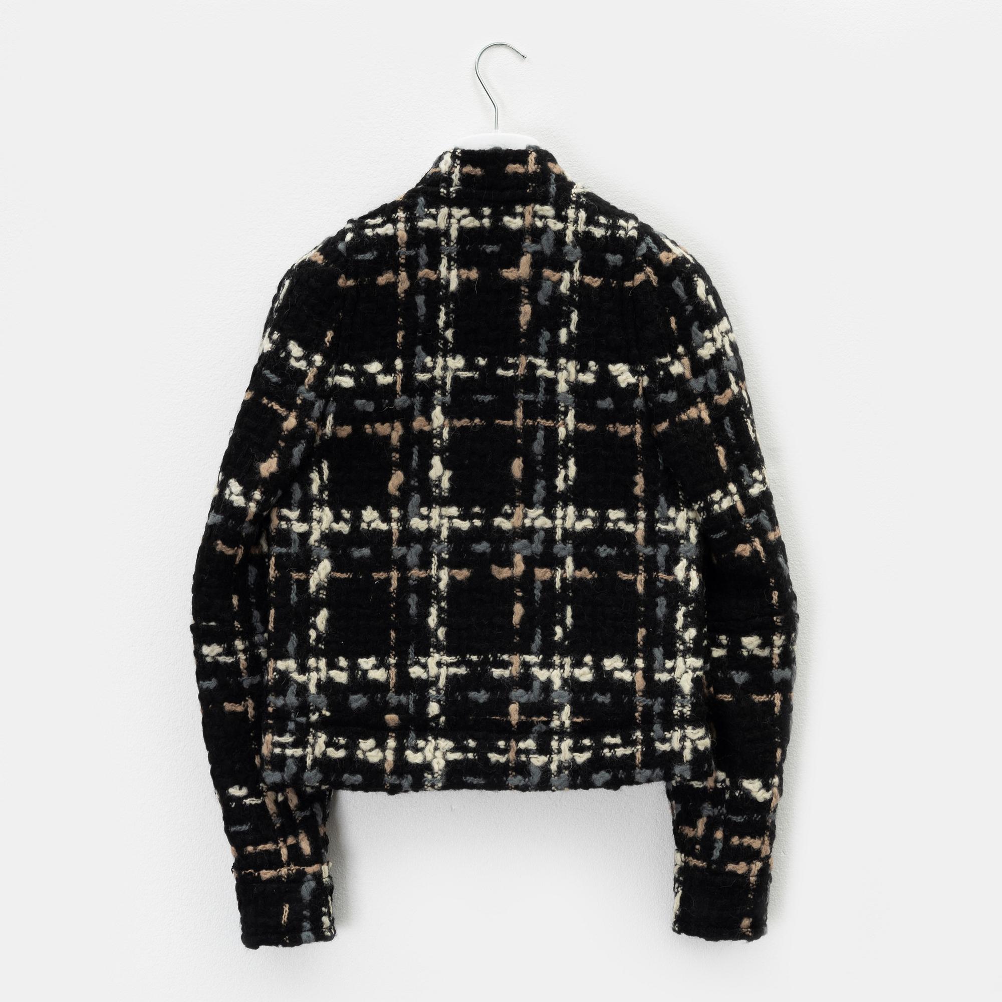 Balenciaga tweed jacket sales