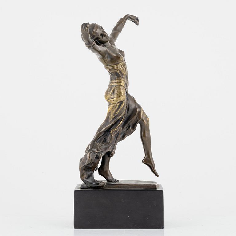 Peter Tereszczuk, sculpture. Signed. Bronze, total height 28.5 cm.