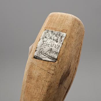 BESMAN, trä samt järn. 1800-tal.