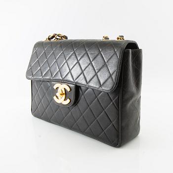 Chanel, bag, "Jumbo Single Flap Bag", 1994-96.