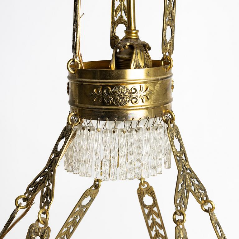 Chandelier, first half of the 20th century.