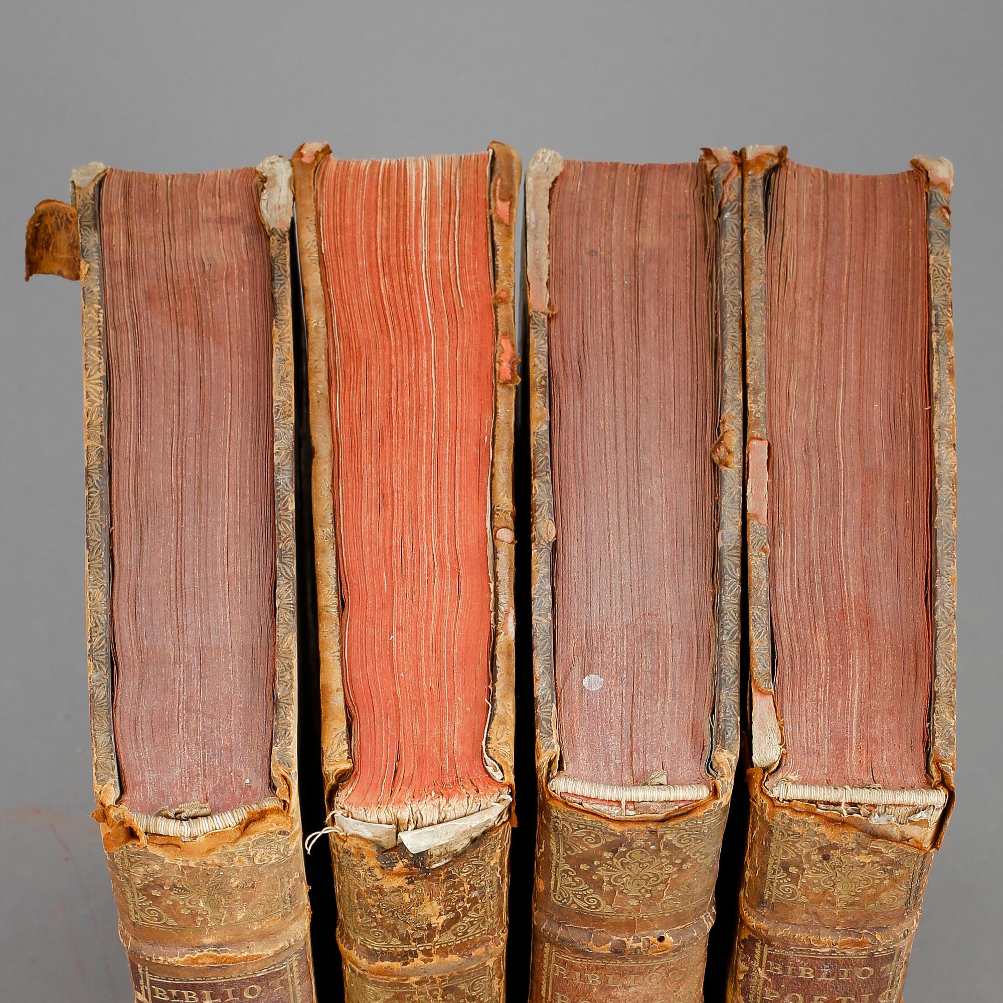 BIBLIOTHEQUE POETIQUE OU NOUVEAU CHOIX.., 4 vol, I-IV, Paris 1745.