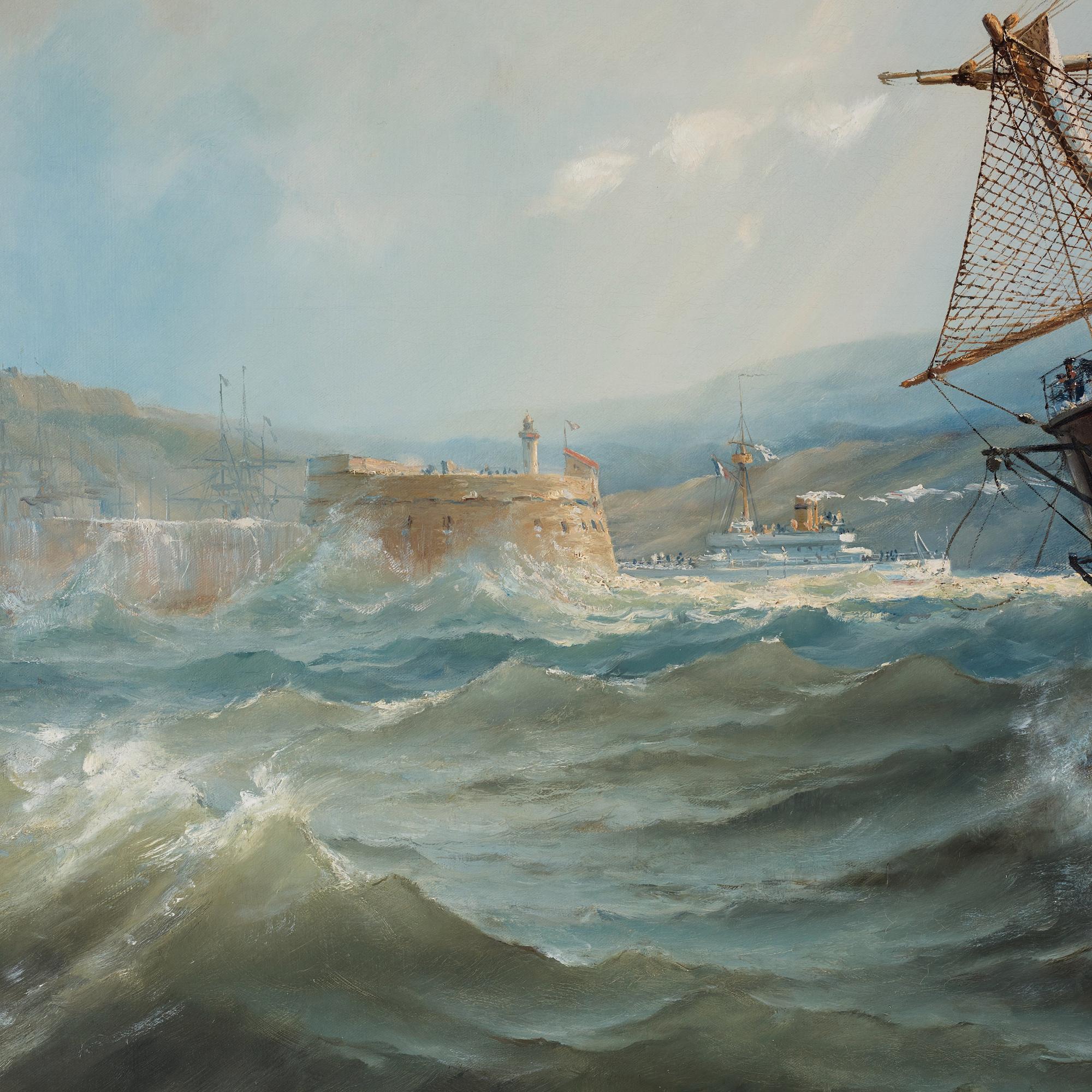 Herman af Sillén, French Frigates.