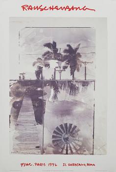 ROBERT RAUSCHENBERG, poster.