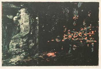 OLA BILLGREN, colour lithograph, signed, numbered 88/200 and dated- 83.