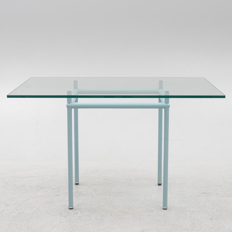 Le Corbusier, a "LC12 La Roche" table, Cassina, Italy.