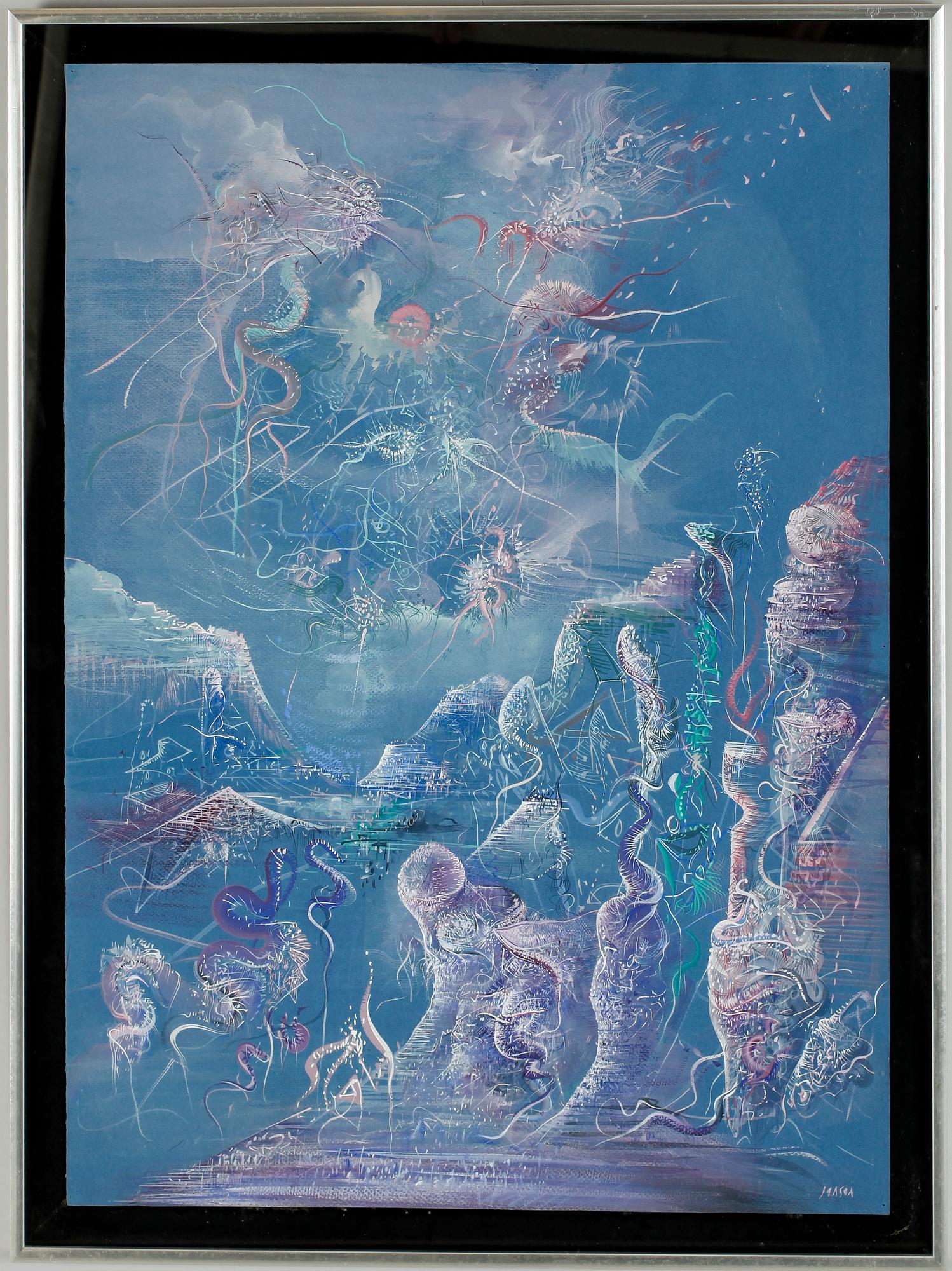 MARC JANSON, gouache, sign.