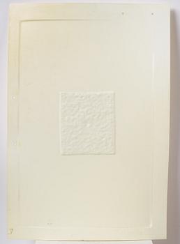 Helen Marten, vacuum formed matzoh cracker, ABS plastic, stainless steel. 2010.