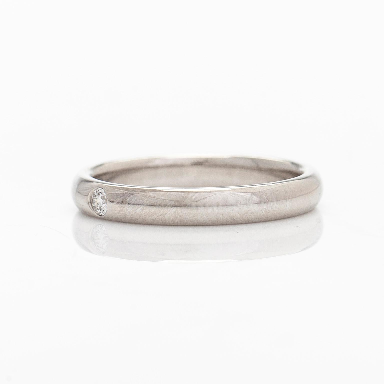 Harry Winston, ring, platina och diamant ca 0.05 ct.