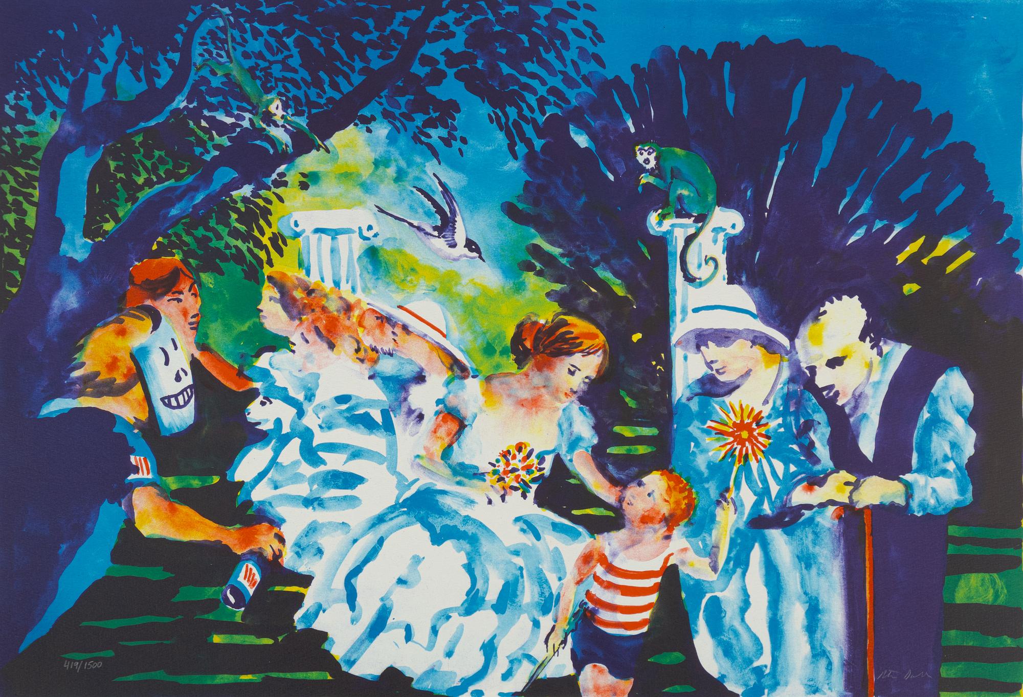 Peter Dahl, ”Afton i parken”.