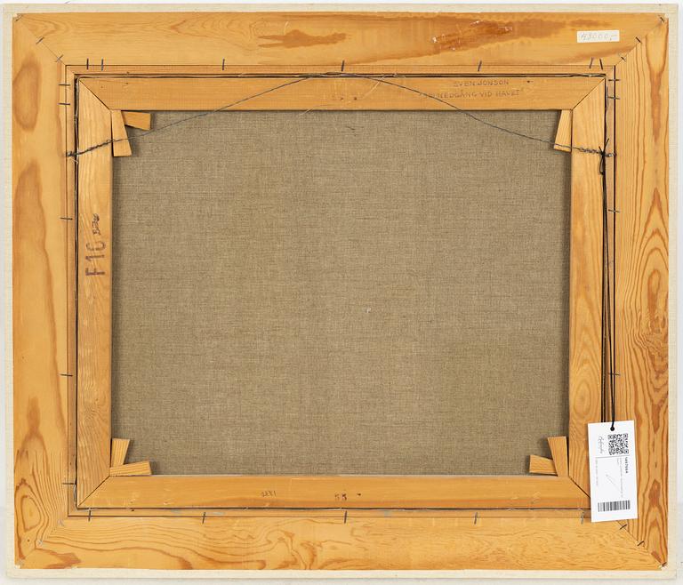 Sven Jonson, ”Solnedgång vid havet”.