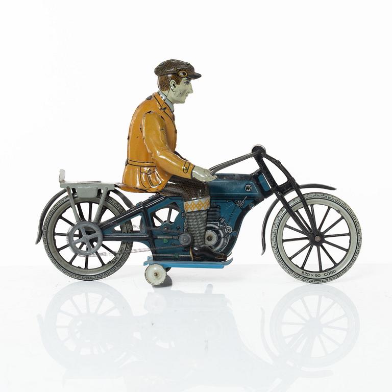 Wilhelm Krauss, motorcykel, Tyskland, 1920-tal.