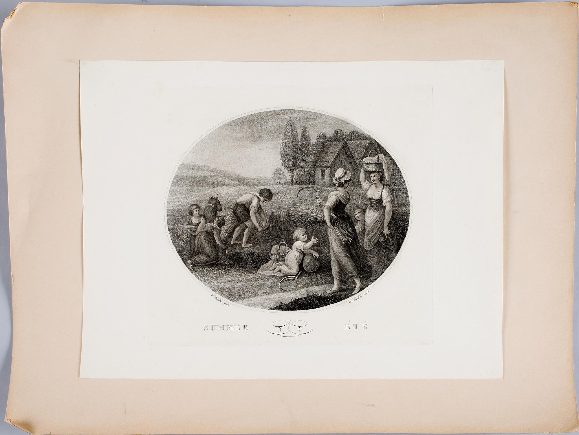 ETSNINGAR, 4 st, 1800-tal.