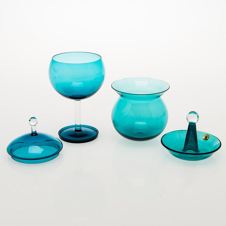 NANNY STILL, "Harlekiini"-lasisto, 10 osaa, Riihimäen Lasi Oy, 1959-69.