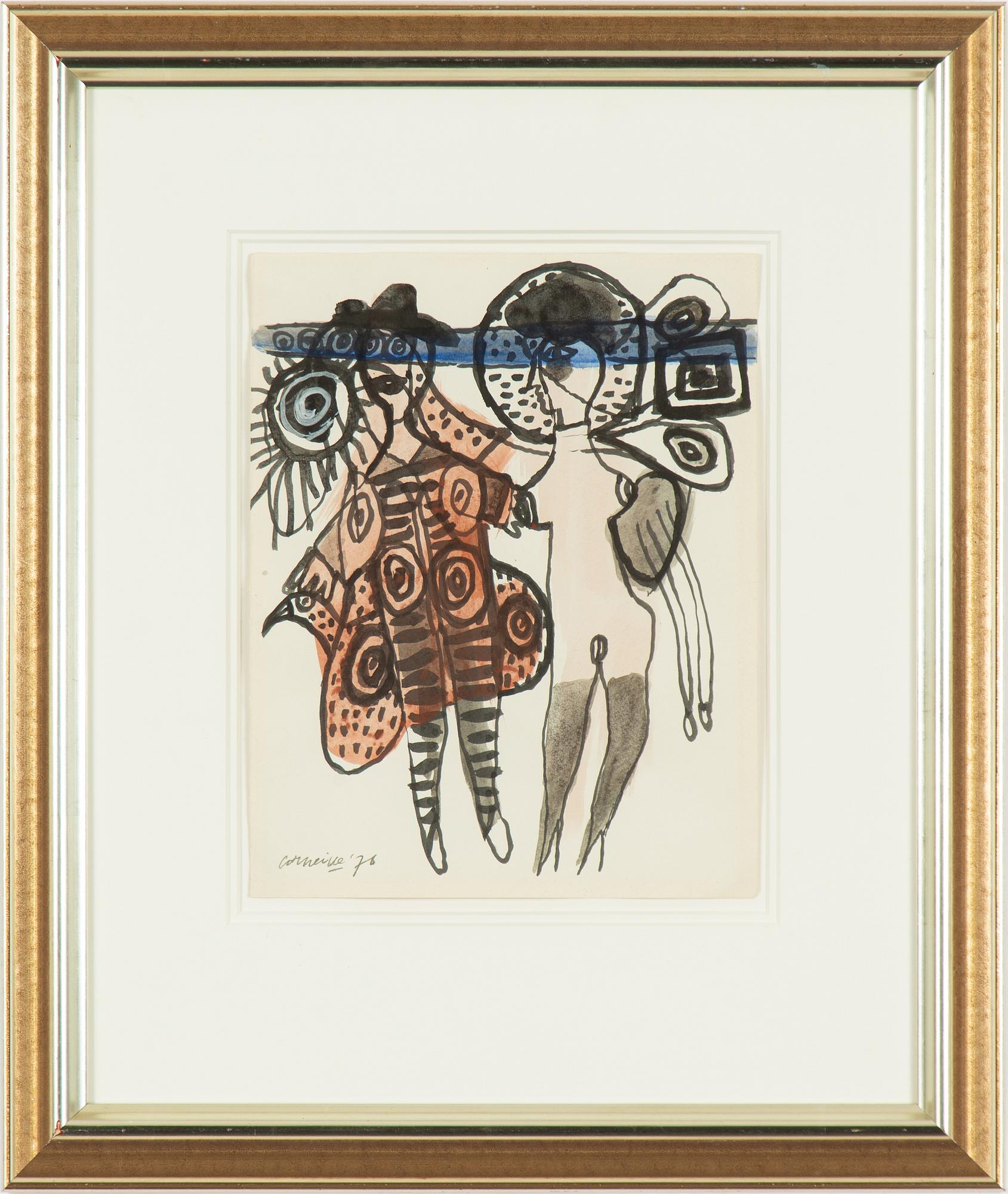 Beverloo Corneille, Two Figures.