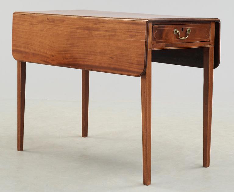 BORD, s k Pembroke table, omkr år 1800.