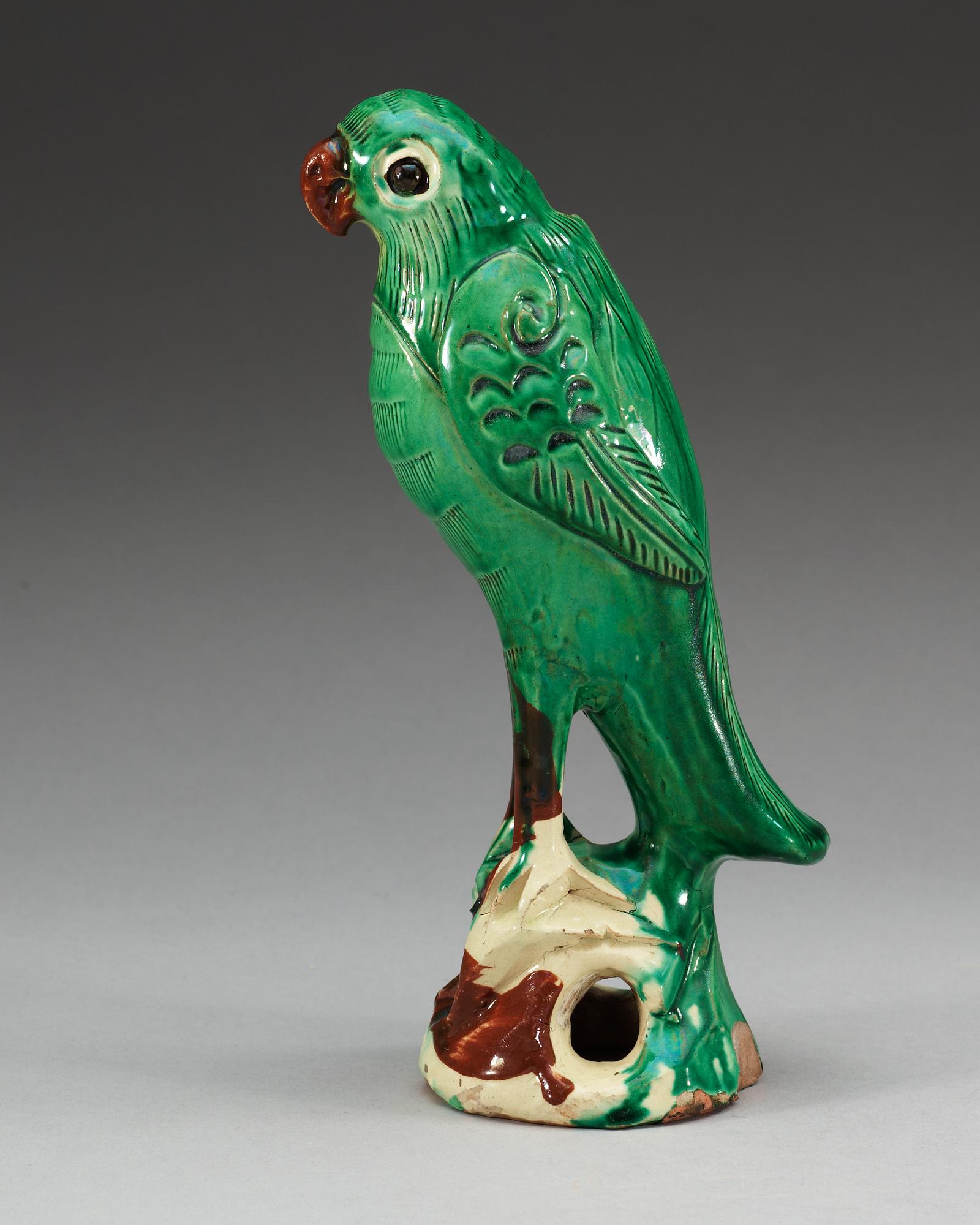 FIGURIN, porslin. Qing dynastin.