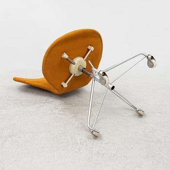 Arne Jacobsen, skrivbordsstol "Sjuan", Fritz Hansen Danmark, 1950-60-tal.