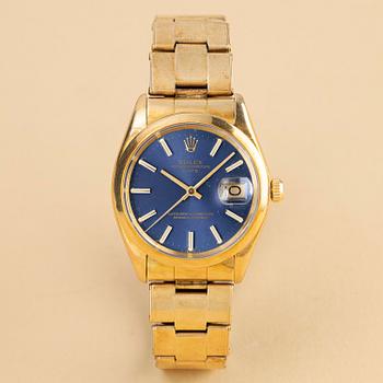 1103. Rolex, Date, "7205 riveted bracelet", ca 1974.