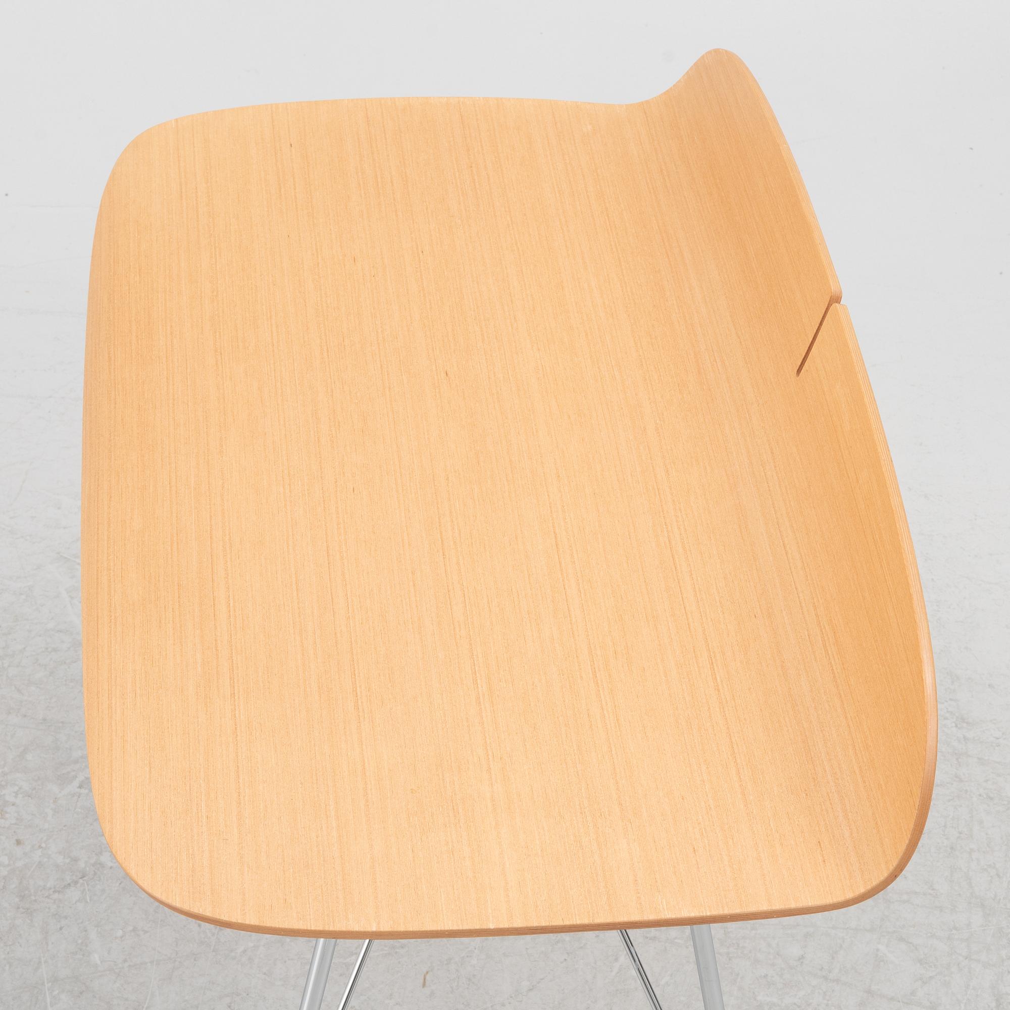 Philippe Starck, skrivbord och stol, "Earl of Wood", Kartell.