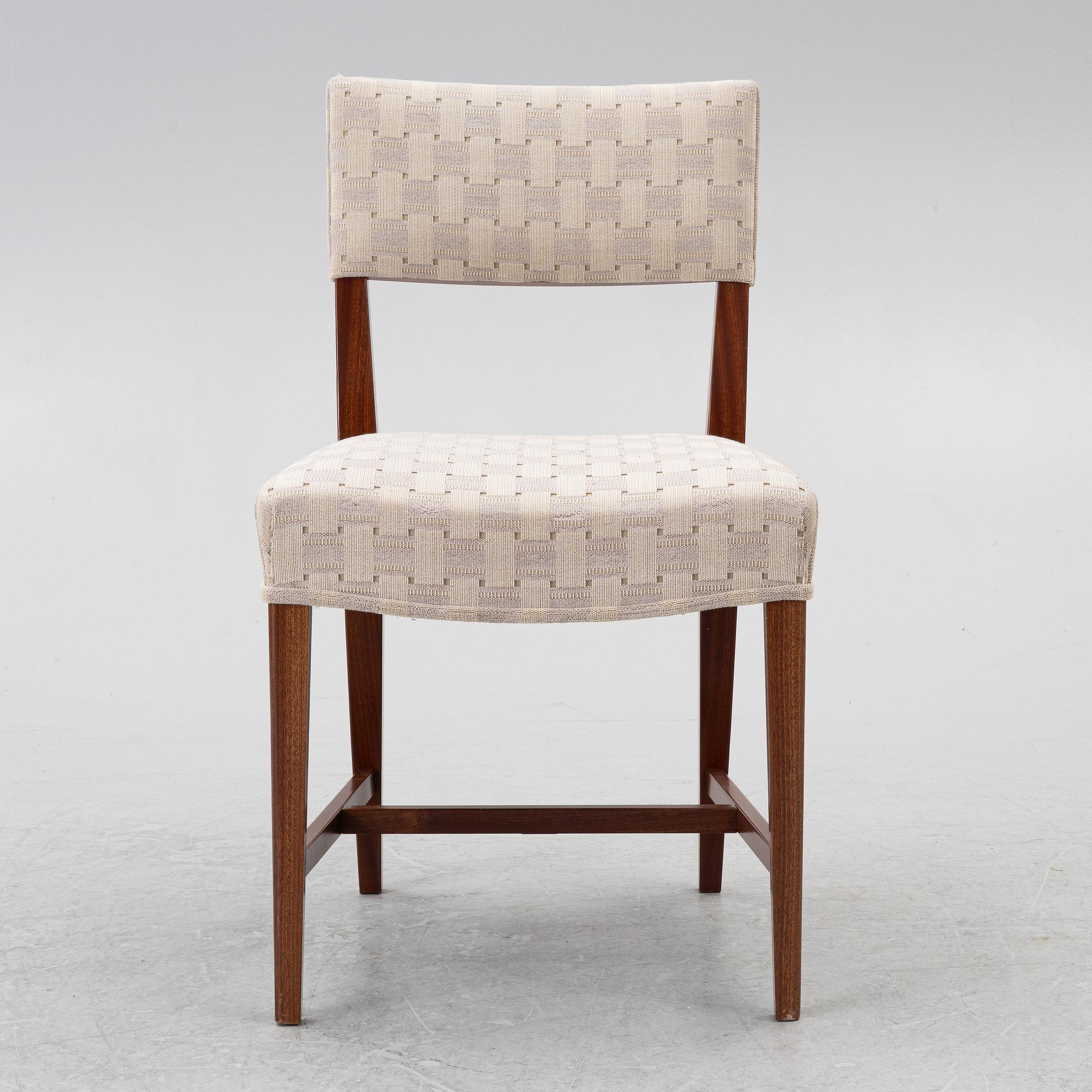 Josef Frank, stol, modell 695, Firma Svenskt Tenn, daterad 2024.