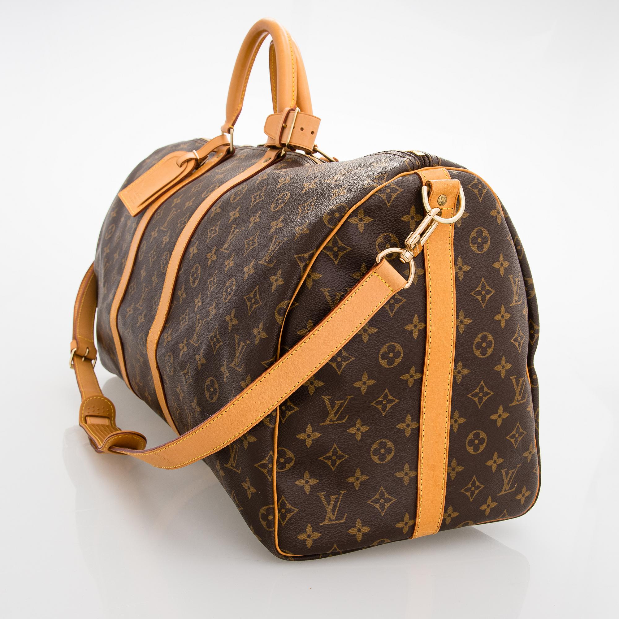 Louis Vuitton, 'Keepall 55 bandoulière', weekend bag.