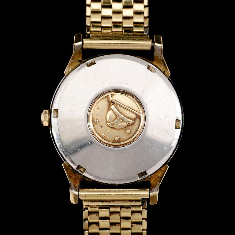 ARMBANDSUR, guld på stål, Omega Automatic Chronometer Officially Certified Constellation.