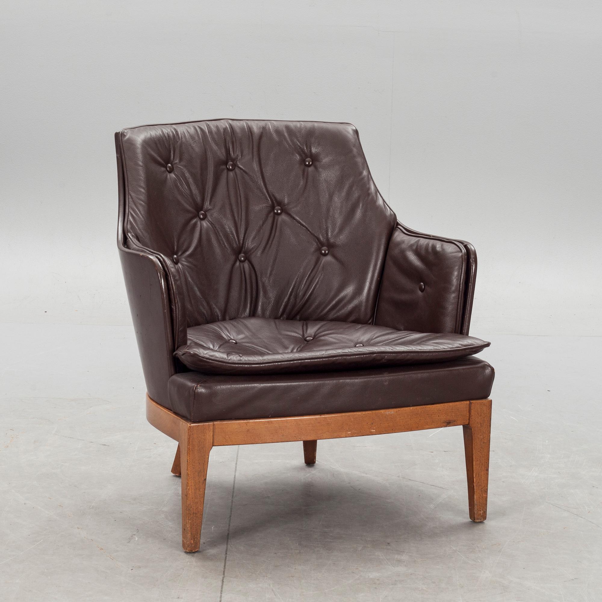 FÅTÖLJ, Milling Road, Baker Furniture. 1900-tal.