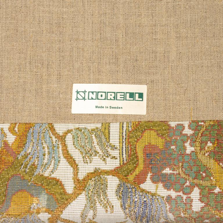 Arne Norell, a pair of 'Rotang' easy chairs, Norell Möbel AB, Sweden.