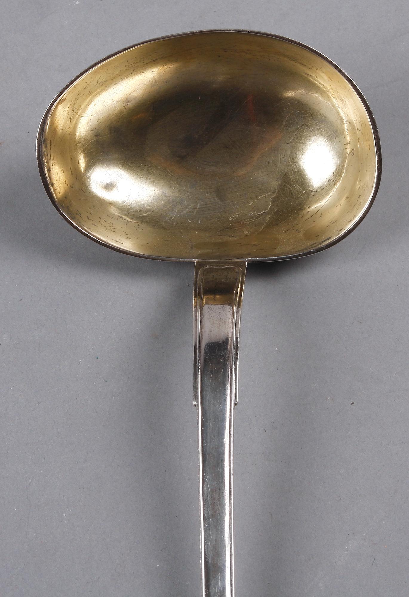 SOPPSLEV, silver, Julius Marianus Bergs Stockholm 1785.