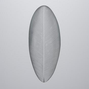 TAPIO WIRKKALA, SKÅL. Sulka (Fjäder). Signerad Tapio Wirkkala, Iittala.