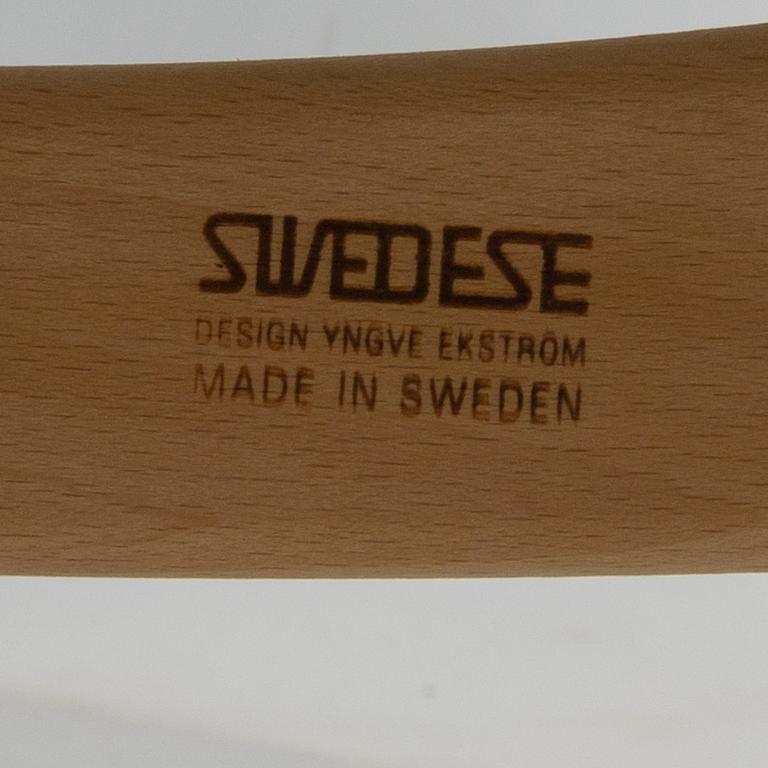 FÅTÖLJER, ett par, "Lamino", Yngve Ekström, Swedese.