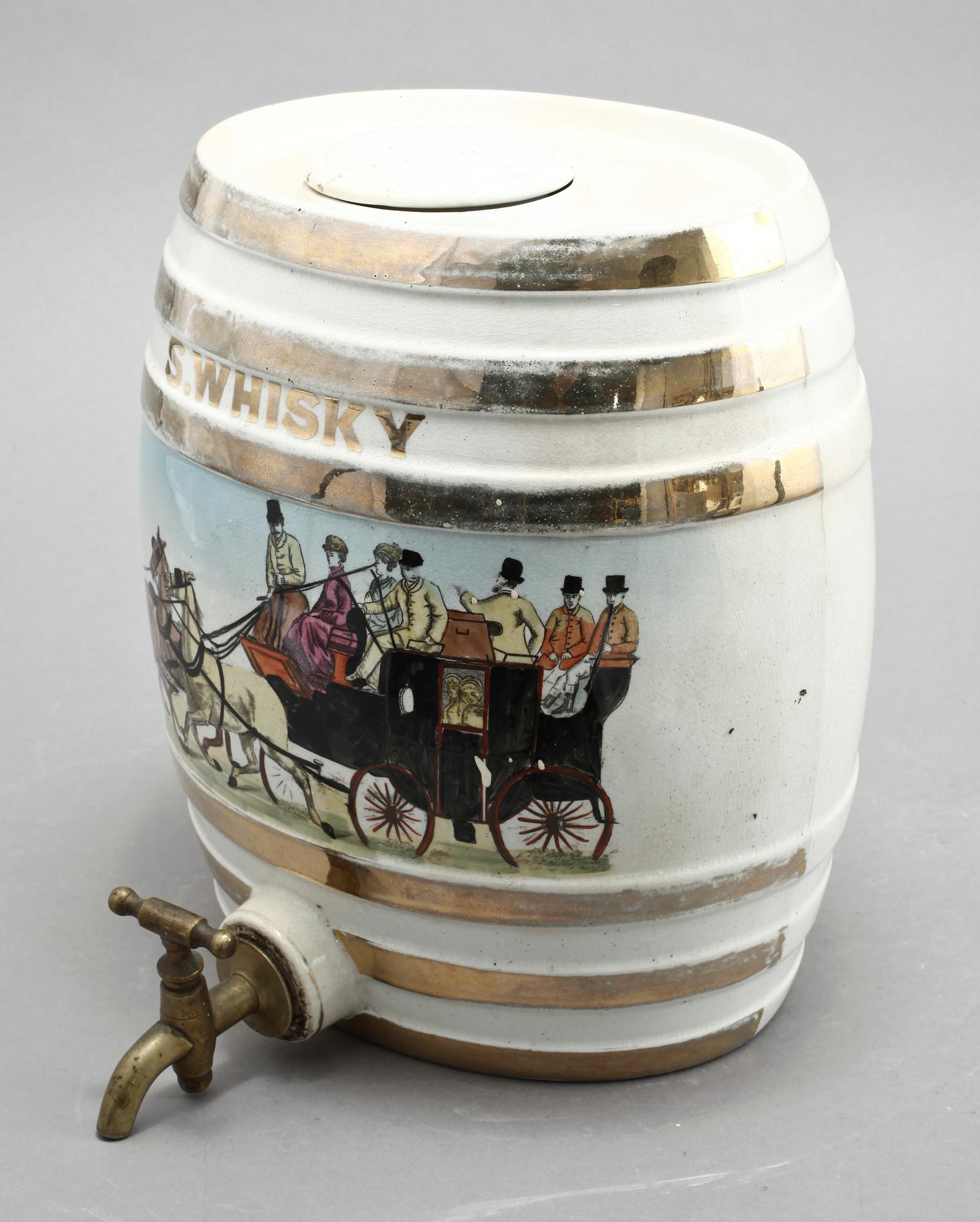WHISKEYTUNNA, flintgods, 1900-tal.